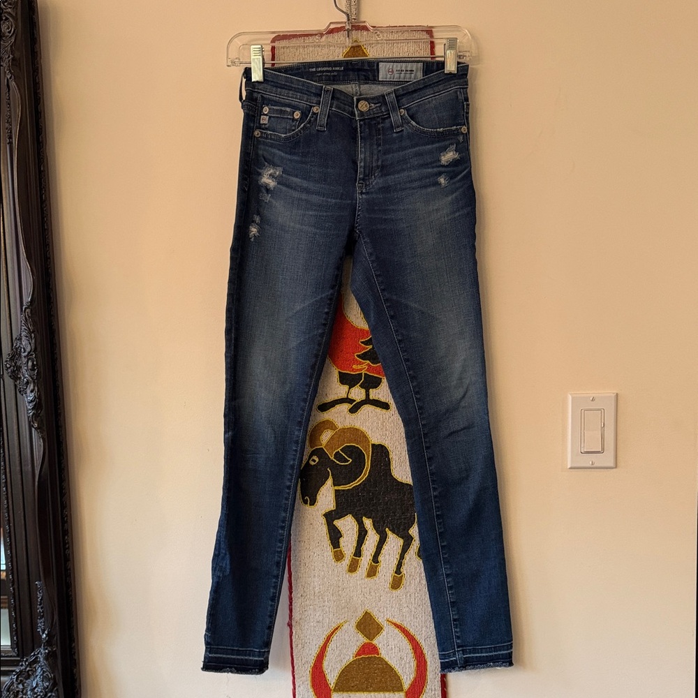 Great “AG” AG-ED DENIM Jeans for Women beautifully Distressed